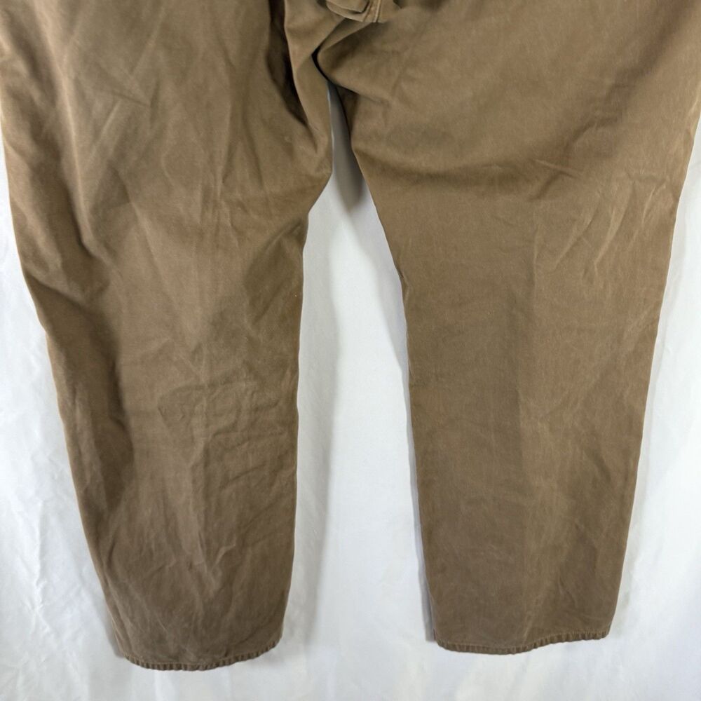 Bonobos Chino Pants Men's 40x32 Solid Brown Straight leg Cotton Blend - Picture 7 of 10